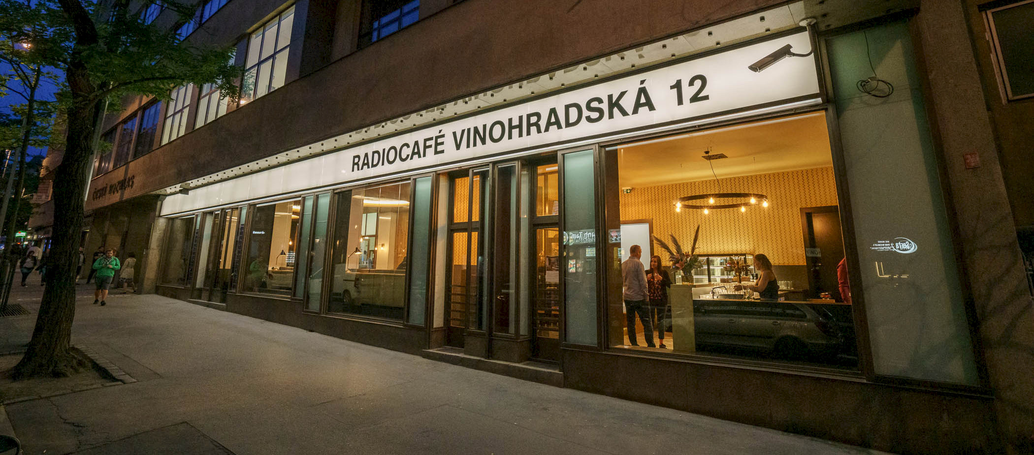 Český rozhlas - Kulturní centrum - Radiocafé Vinohradská 12